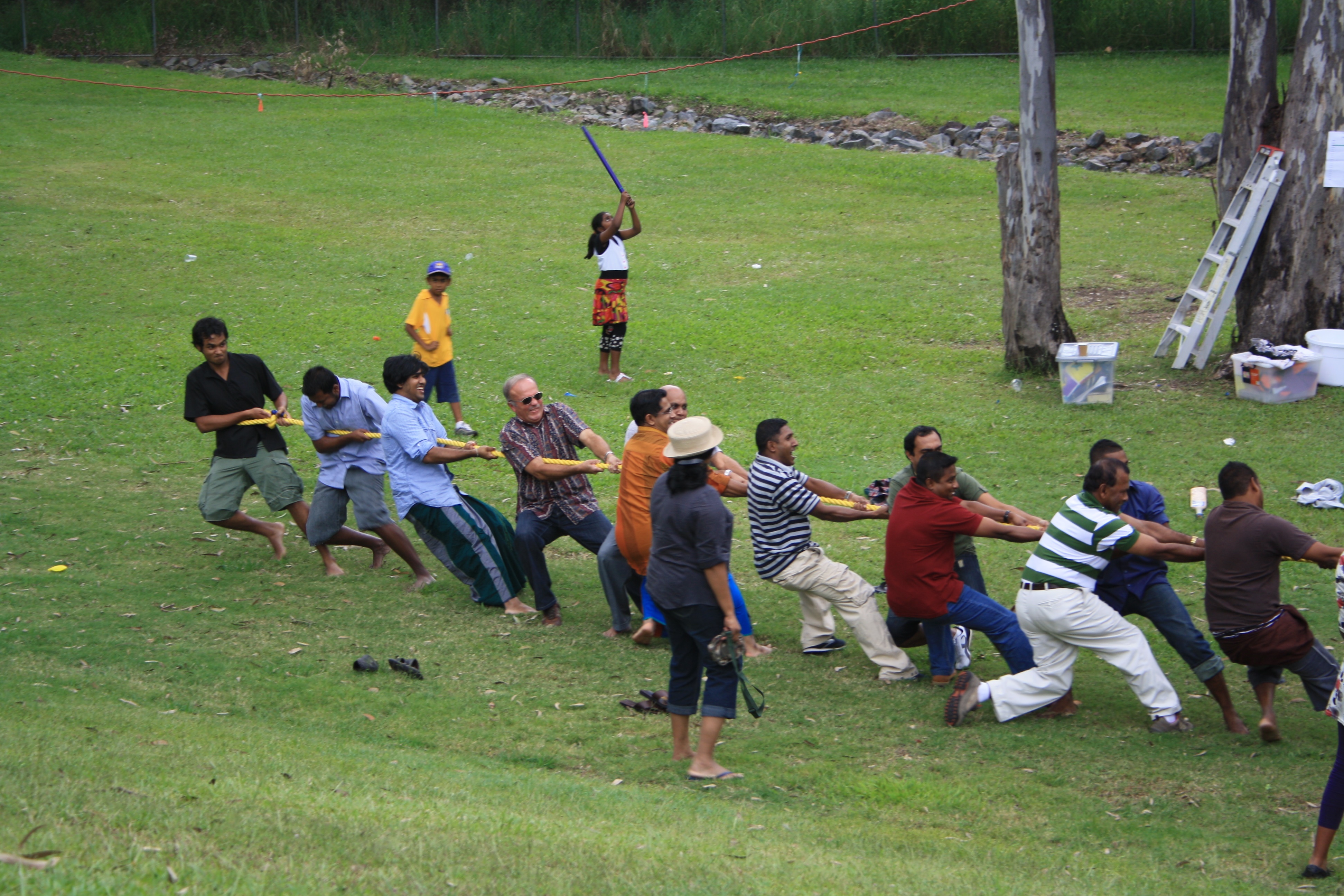 ANthony Swan OAM at a community event