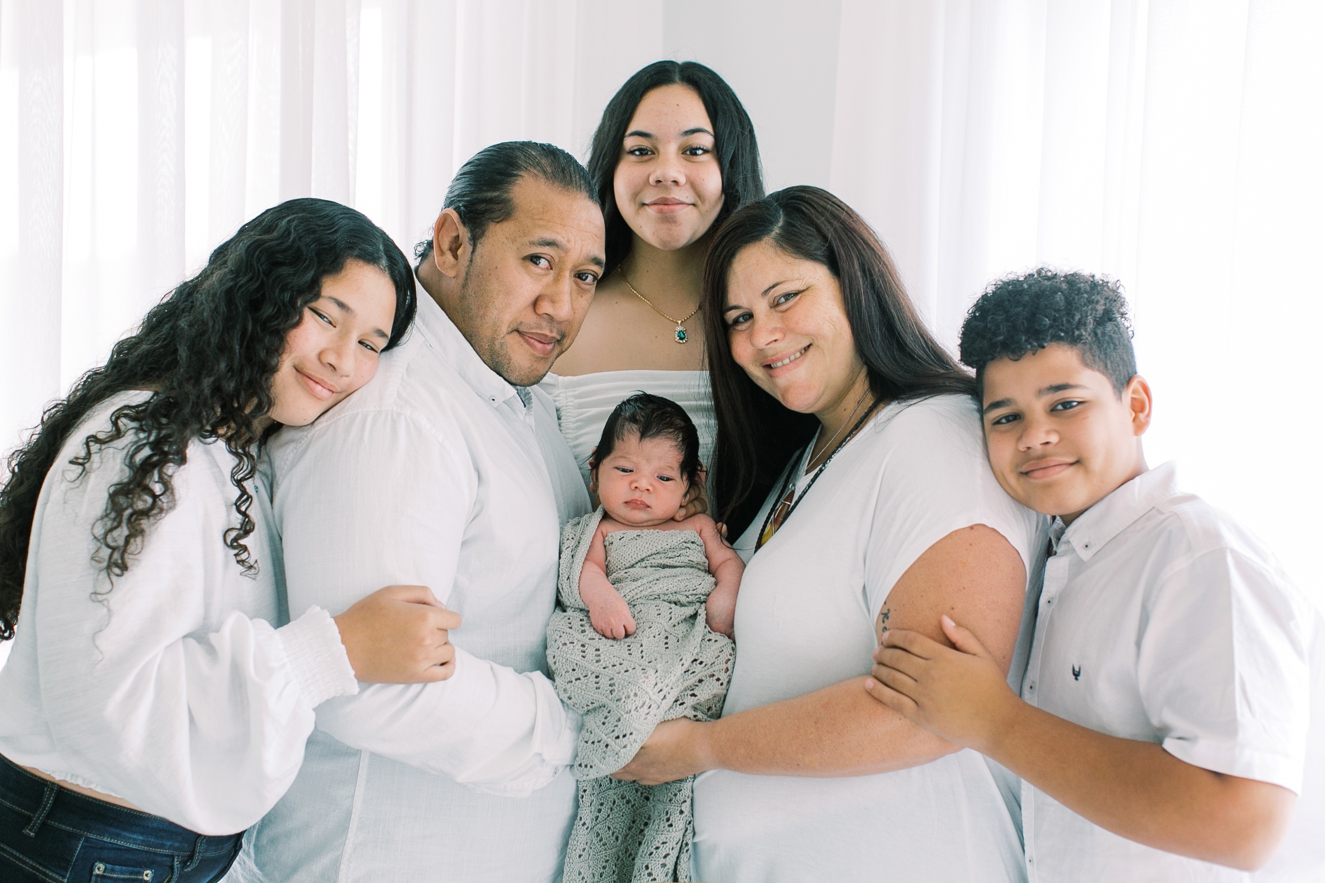 Shantelle Thompson OAM with family
