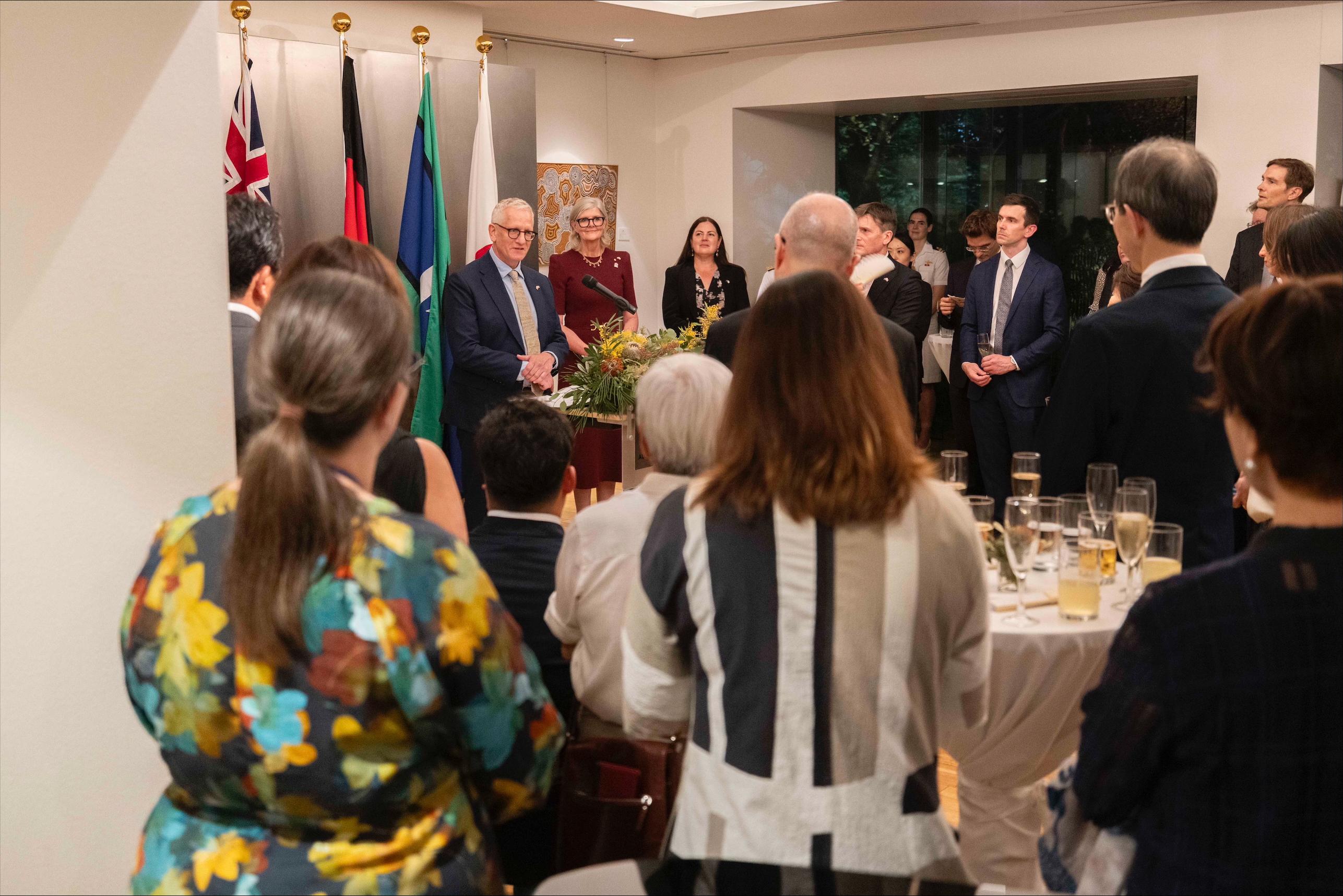 Mr Beckett SC speaking