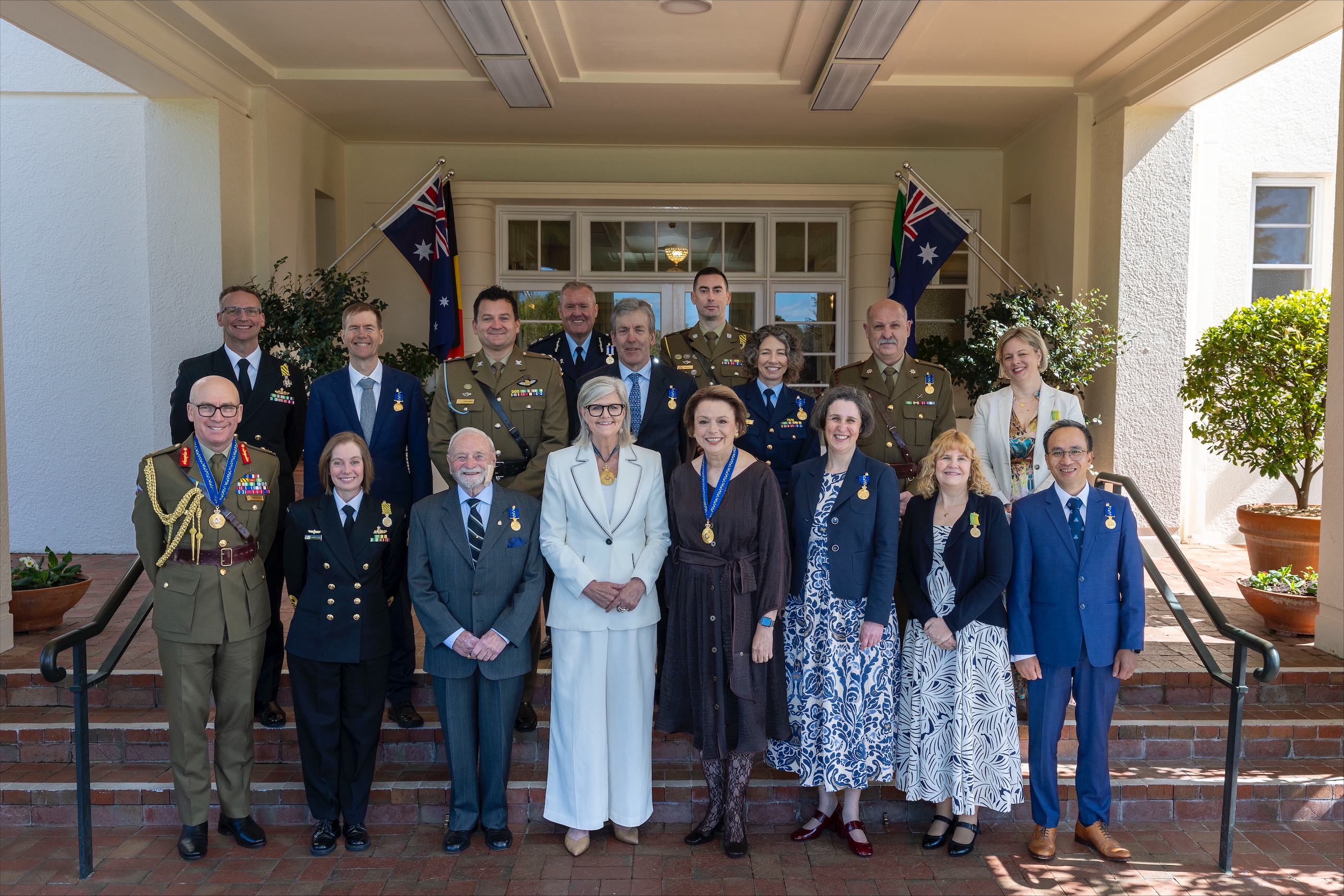 Governor-General with recipients