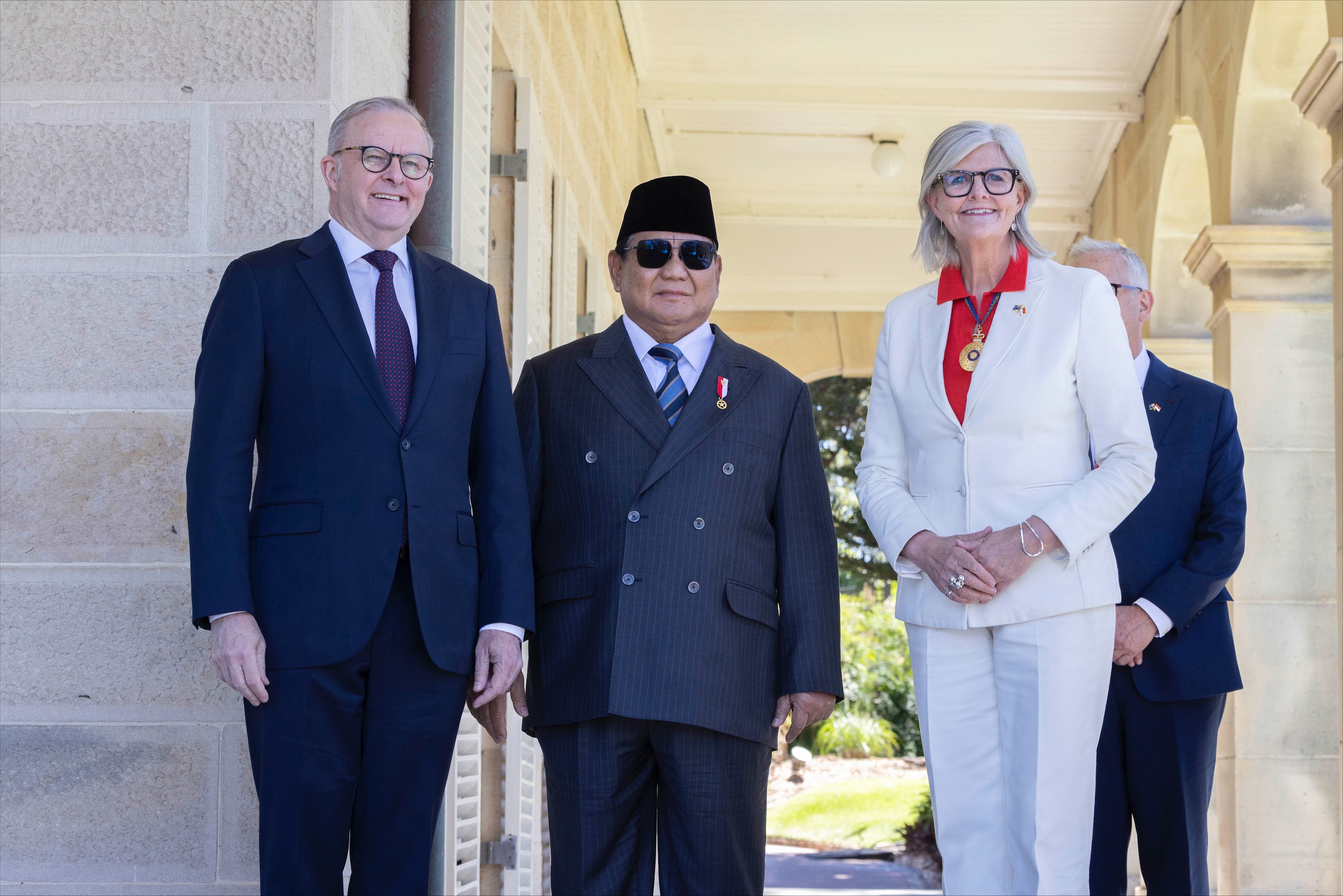 The Australian PM, The Indonesian President and the Governor-General