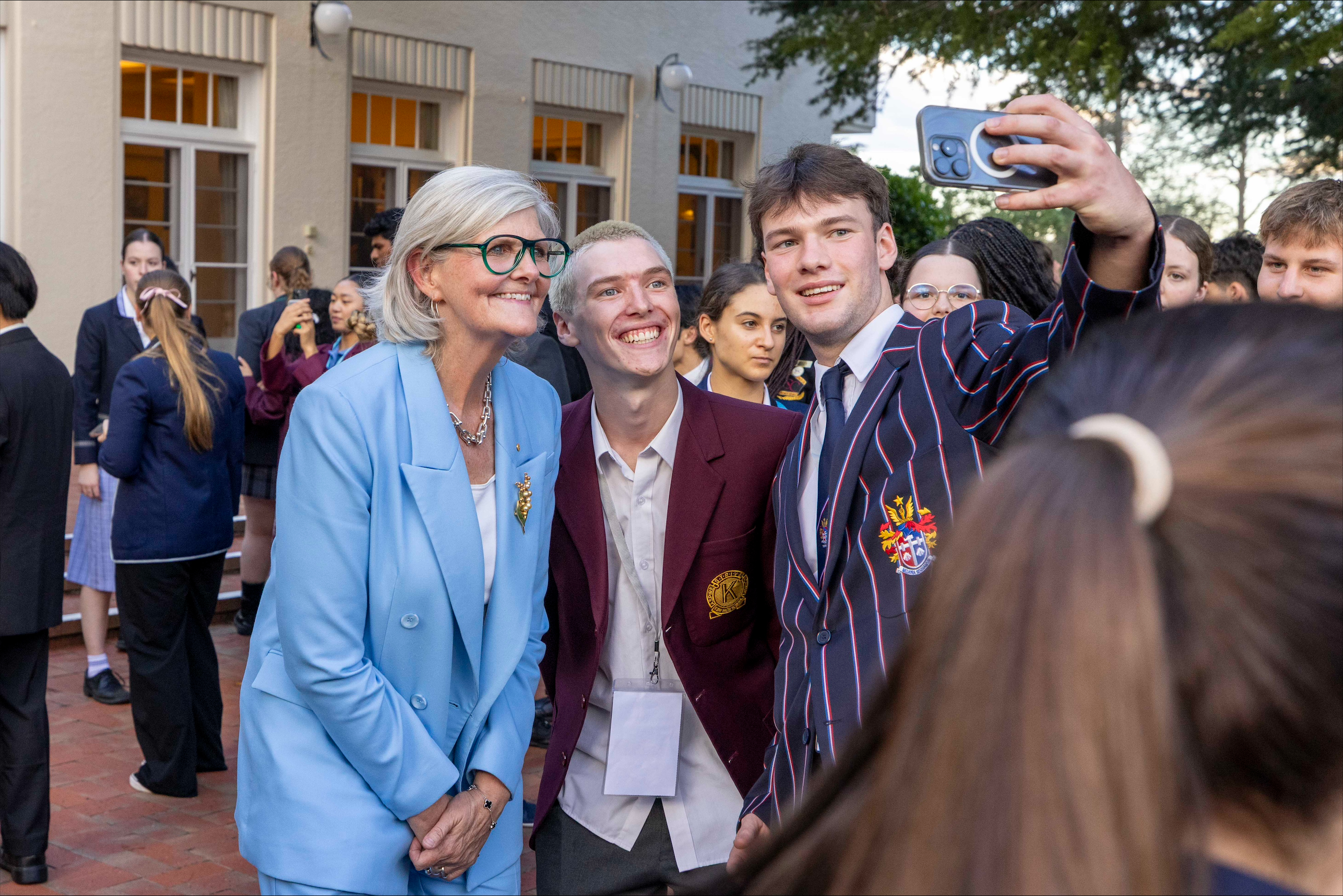 Governor-General with attendees