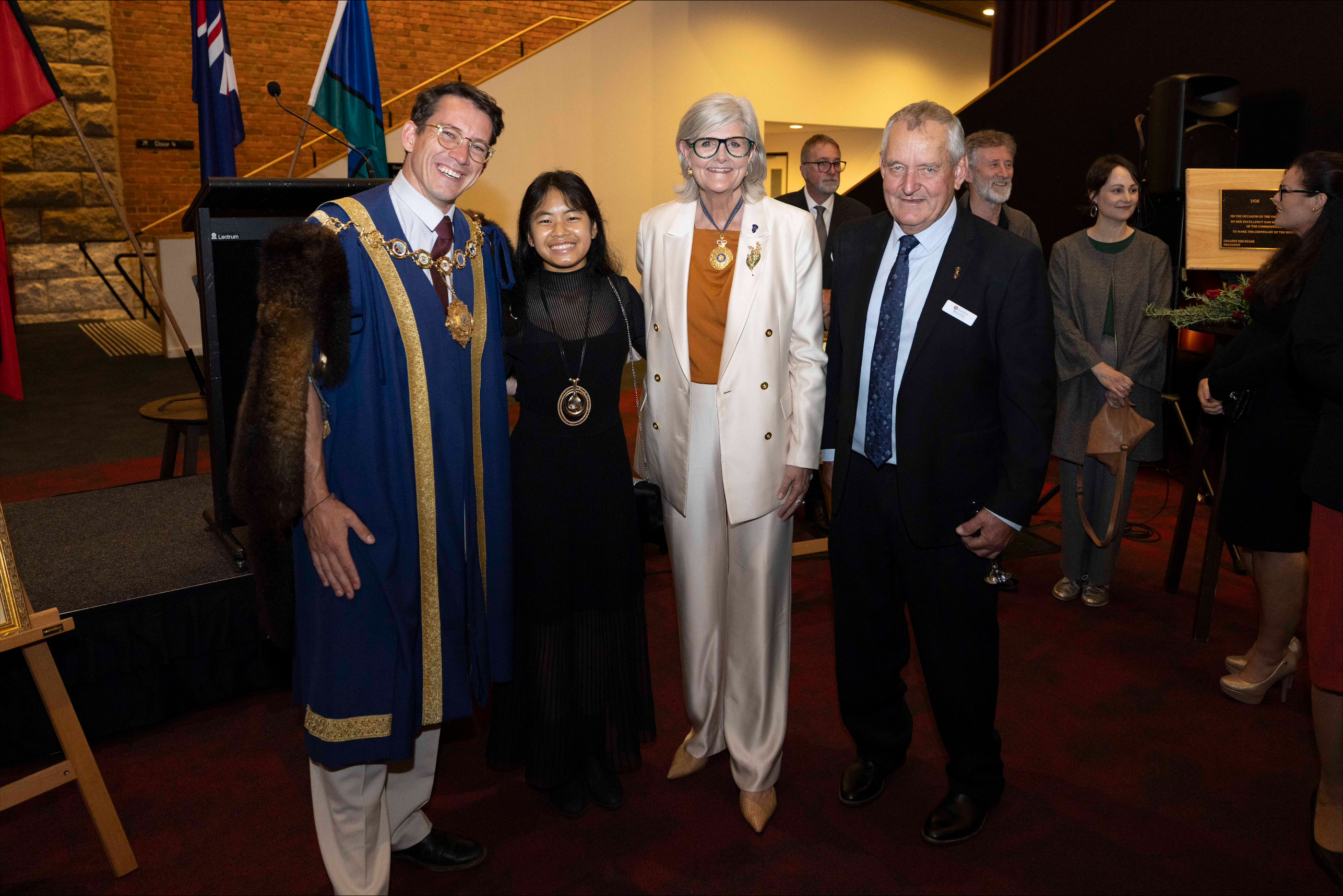 Governor-General with attendees