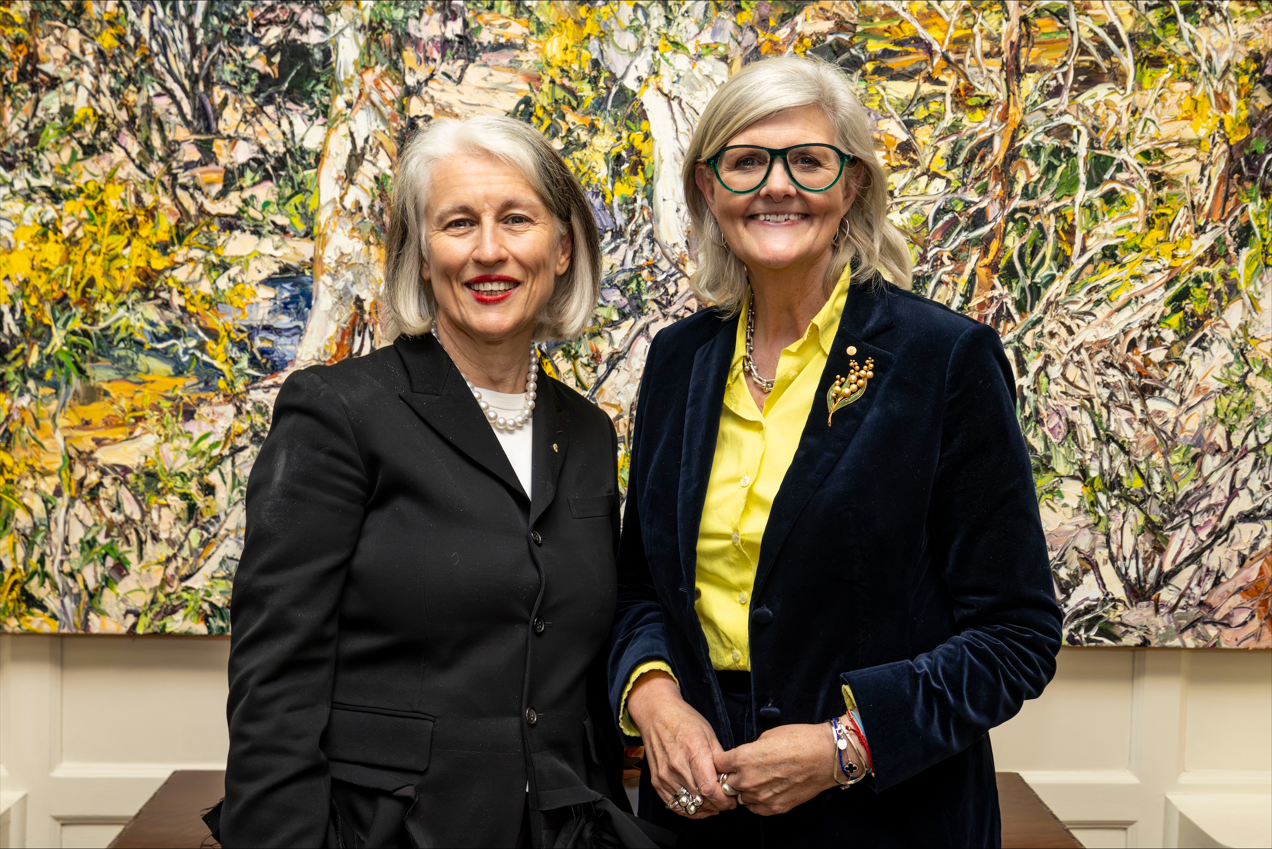 Governor-General with CEO Genevieve Jacobs AM