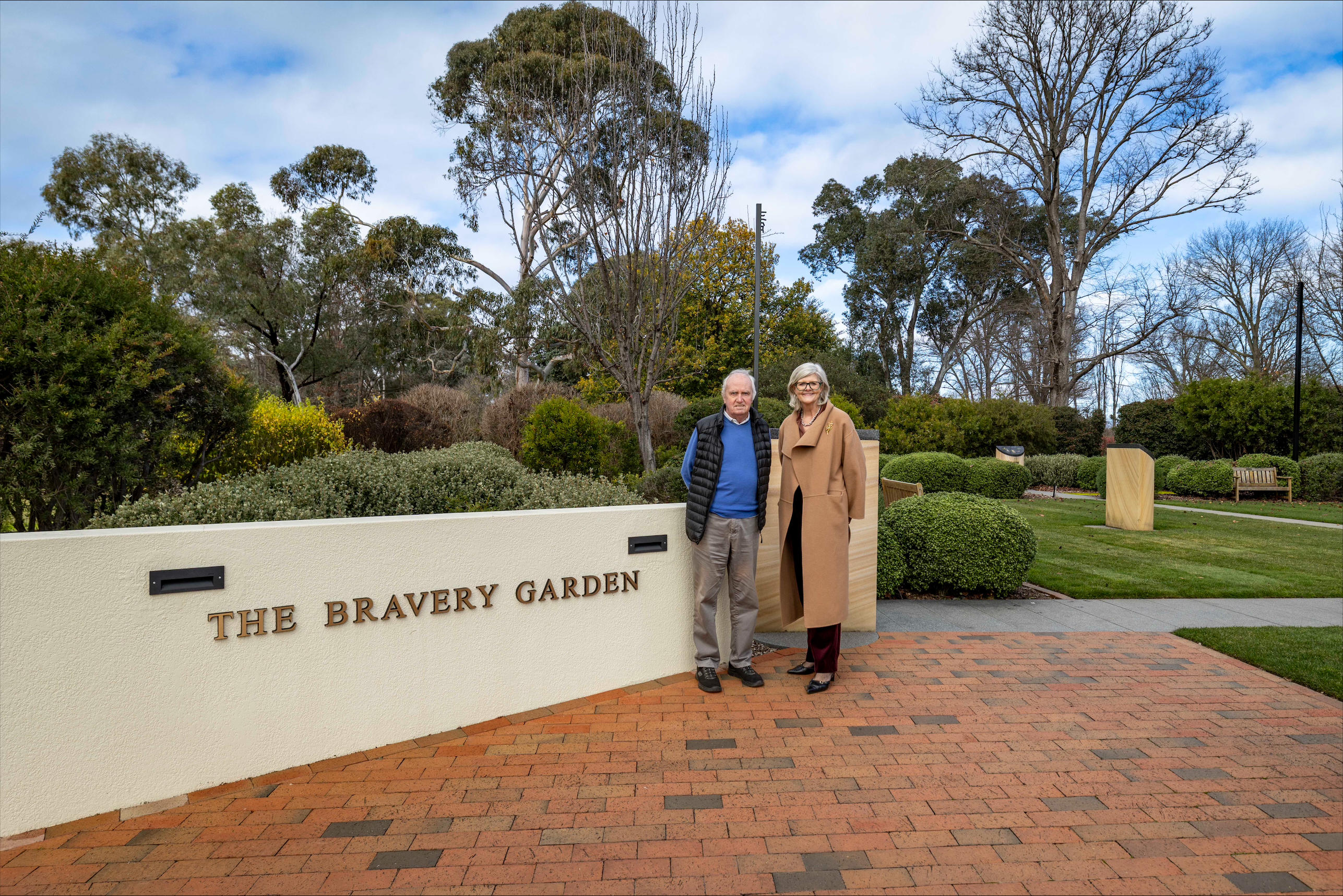 Governor-General and Bravery Garden designer, Mr John Easthope