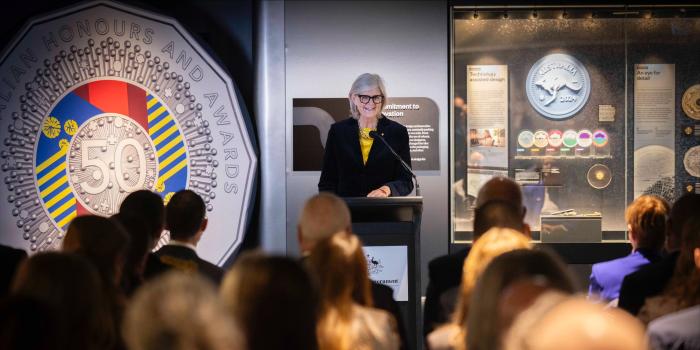 Governor-General at the Royal Australian Mint