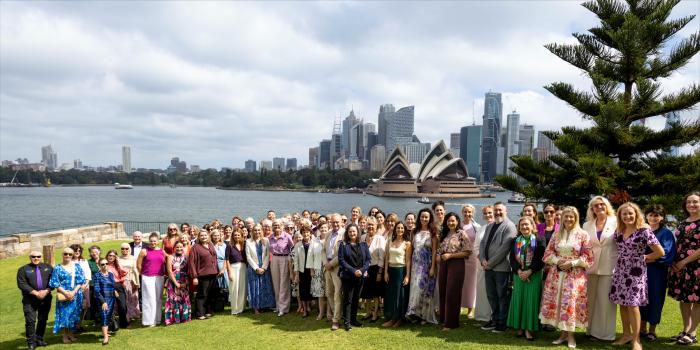 The Governor-General with patronage organisations who attended an International Women's Day event