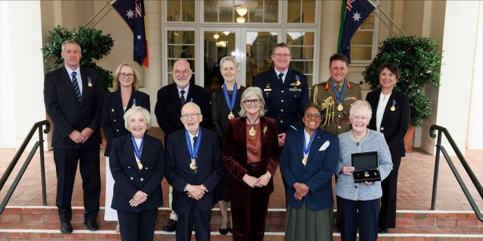 Governor-General with Order of Australia recipients