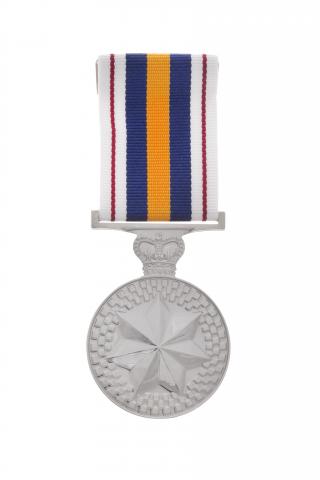 National Police Service medal