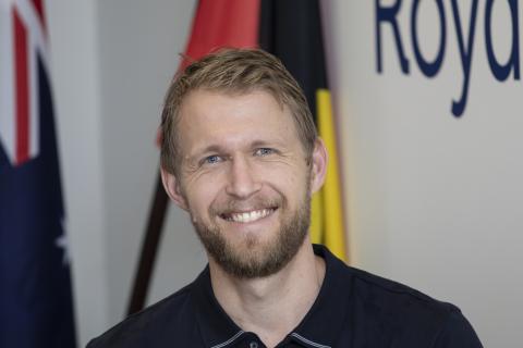 Dr Fergus Gardiner OAM smiling
