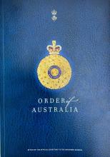 Order of Australia Cover page